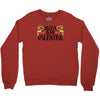 pizza is my valentine 4 Crewneck Sweatshirt