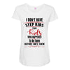 step kids Maternity Scoop Neck T-shirt