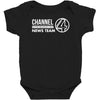 anchorman   channel 4 outside broadcast Baby Bodysuit