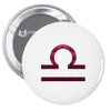 libra logo Pin-back button