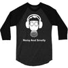noisy and smelly hazard warnign sign 3/4 Sleeve Shirt