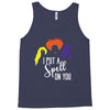 spell on you white letter Tank Top