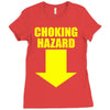 choking hazard Ladies Fitted T-Shirt