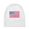 t-rex vintage american flag Baby Beanies