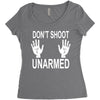 dont shoot Women's Triblend Scoop T-shirt