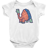 turtle turtleneck Baby Bodysuit