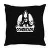 coneheads   eierkopf retro kult serie lustig dickkopf glatze Throw Pillow