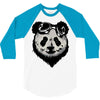 sunglasses panda 3/4 Sleeve Shirt