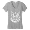 owl Women's V-Neck T-Shirt