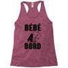 bebe a bord Racerback Tank