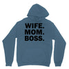 wife mom boss Hoodie