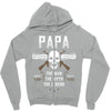 Papa The Man The Myth The Legend Zipper Hoodie
