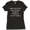 funny engineer geek quote Ladies Fitted T-Shirt
