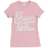 oh sheesh y'all (2) Ladies Fitted T-Shirt