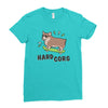 hard corg Ladies Fitted T-Shirt