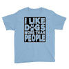 I LIKE DOGS MORE THAN PEOPLE Youth Tee