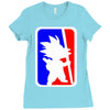 son goku  fun Ladies Fitted T-Shirt