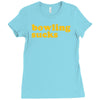 bowling sucks Ladies Fitted T-Shirt