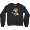 lion ow Crewneck Sweatshirt