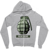 hand grenade military army Zipper Hoodie