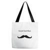 good god man Tote Bags