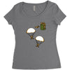 go go go go Women's Triblend Scoop T-shirt