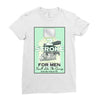 2 stroke aftershave, ideal birthday gift present. Ladies Fitted T-Shirt