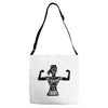 you are stronger than you think Adjustable Strap Totes
