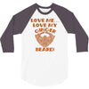 love me love my ginger beard 3/4 Sleeve Shirt