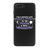 I Love Someone with Hodgkin's Cancer to The Moon and Back to Infinity iPhone 7 Plus Case