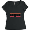 Queens Nyc Women's Triblend Scoop T-shirt