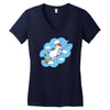 unicorn magic Women's V-Neck T-Shirt