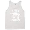 t rex hates pushups Tank Top