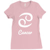 cancer zodiac Ladies Fitted T-Shirt