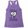 i'm not spoiled my husband just loves me Racerback Tank