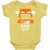 rage quit Baby Onesie
