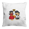 paper burgers Throw Pillow