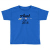 Aunt est.2018 Toddler T-shirt