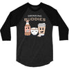 drinking buddies 3/4 Sleeve Shirt