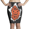 halloween pumpkins burst Pencil Skirts