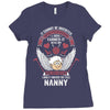 I Own It Forever The Title Nanny Ladies Fitted T-Shirt