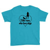 i like men who love dogs Youth Tee