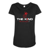 king dead Maternity Scoop Neck T-shirt