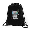 bad news bear Drawstring Bags