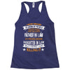 Super Cool Father In Law Of A Freaking Awesome Daughter In Law Racerback Tank
