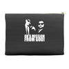 the blues brothers inspired on a mission from god funny Accessory Pouches