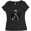 Careful I Already Kicked Cancer Ass Women's Triblend Scoop T-shirt