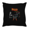back to the future Throw Pillow