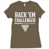 rack em billiards Ladies Fitted T-Shirt
