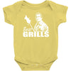 bear grills  funny Baby Onesie
